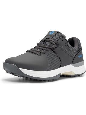 Extra Wide Waterproof Men's Golf Shoes - Spiked, Arch Support, Outdoor Comfort